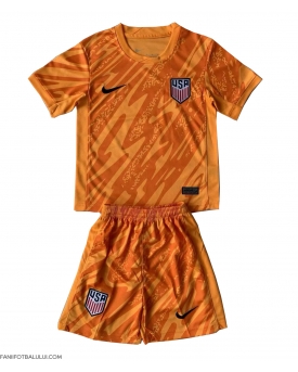 Statele Unite Portarii Echipament de Fotbal Replică Copa America 2024 Copii Deplasare (+ Șorturi)